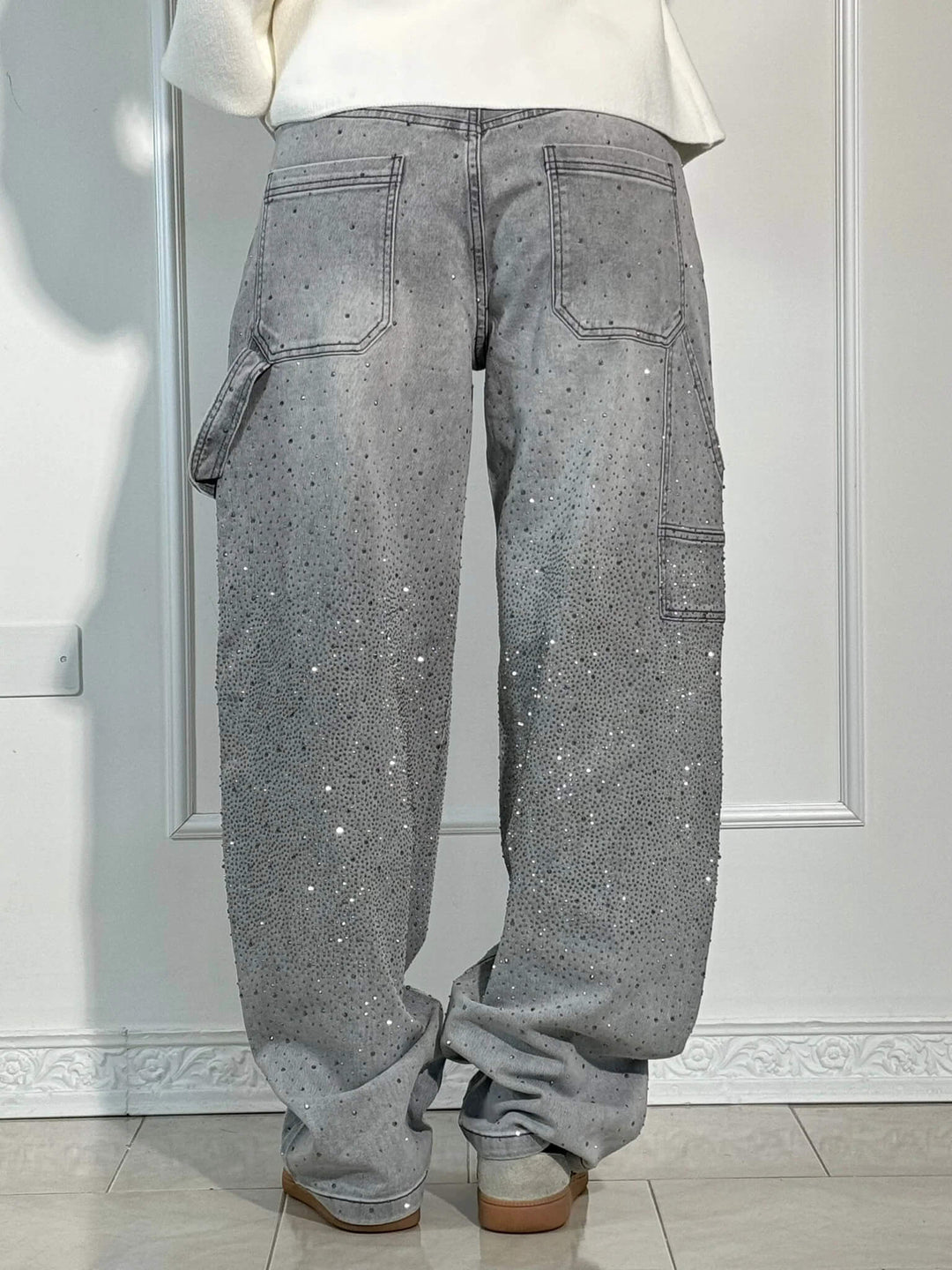 Violette - High-Waisted Wide-Leg Pants