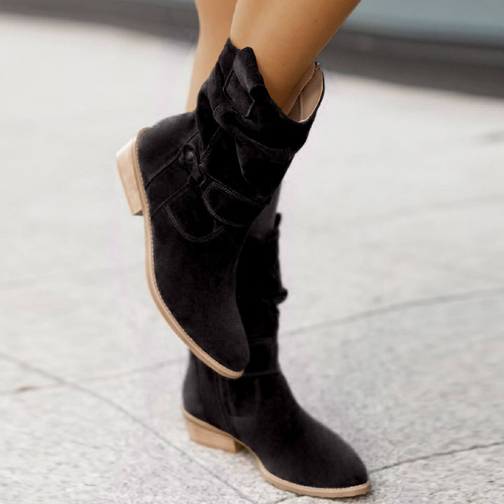 Olivia™ | Luxe Suede Ankle Boots for Effortless Style