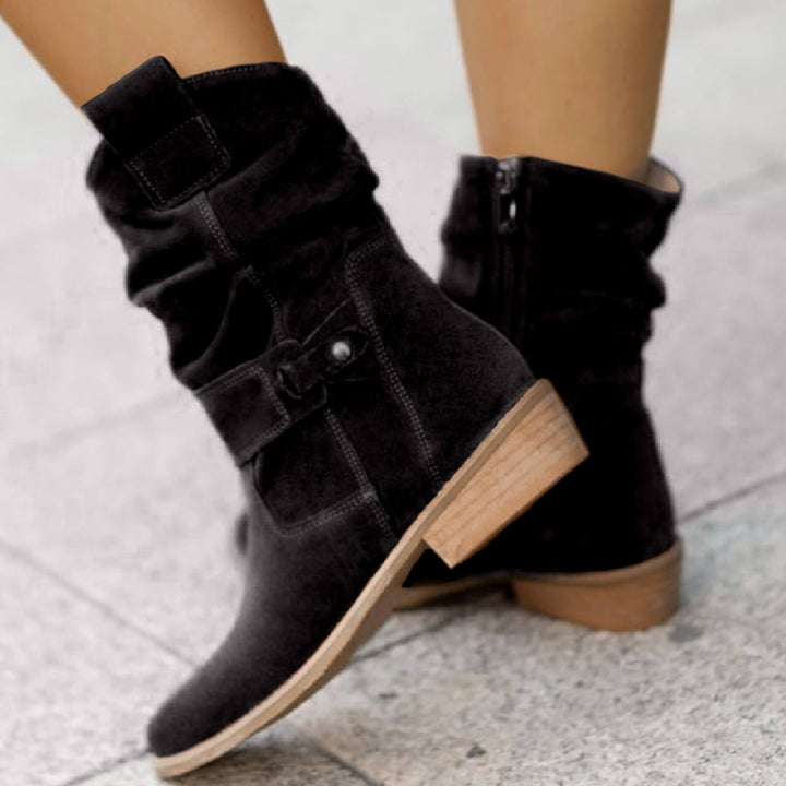 Olivia™ | Luxe Suede Ankle Boots for Effortless Style