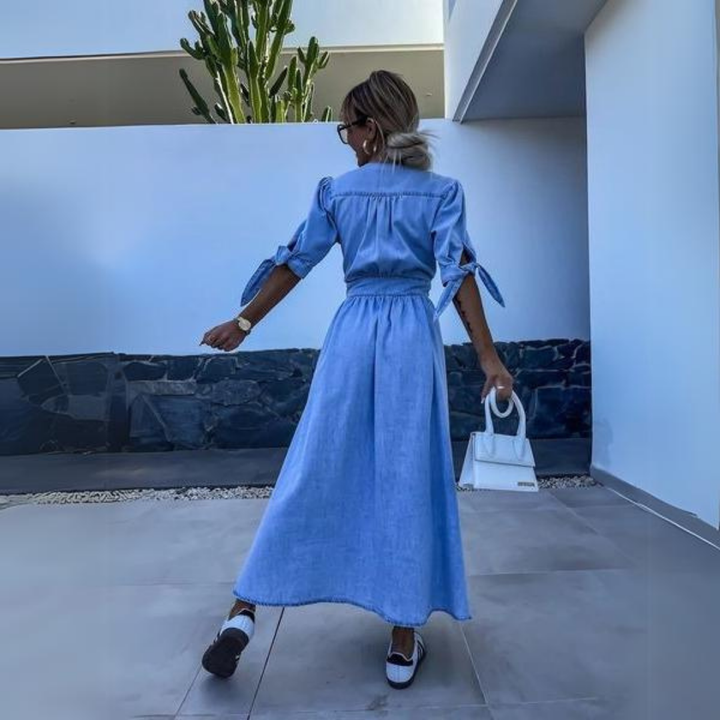 Echo - V-Neck Split Maxi Dress Regular price