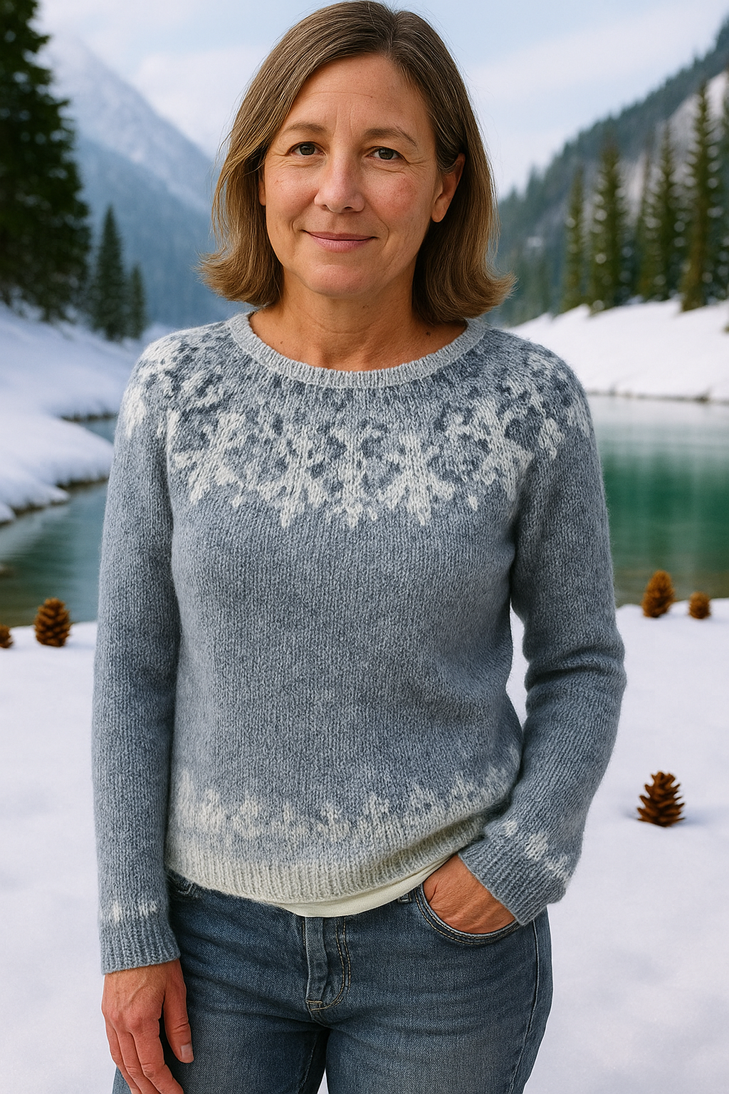 RUBY | RETRO ICELANDIC SWEATER