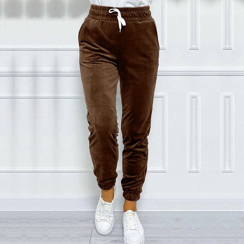 Mara - Velvet Jog Pants