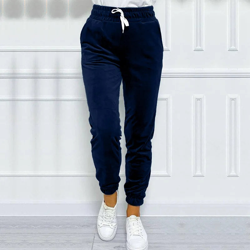 Mara - Velvet Jog Pants