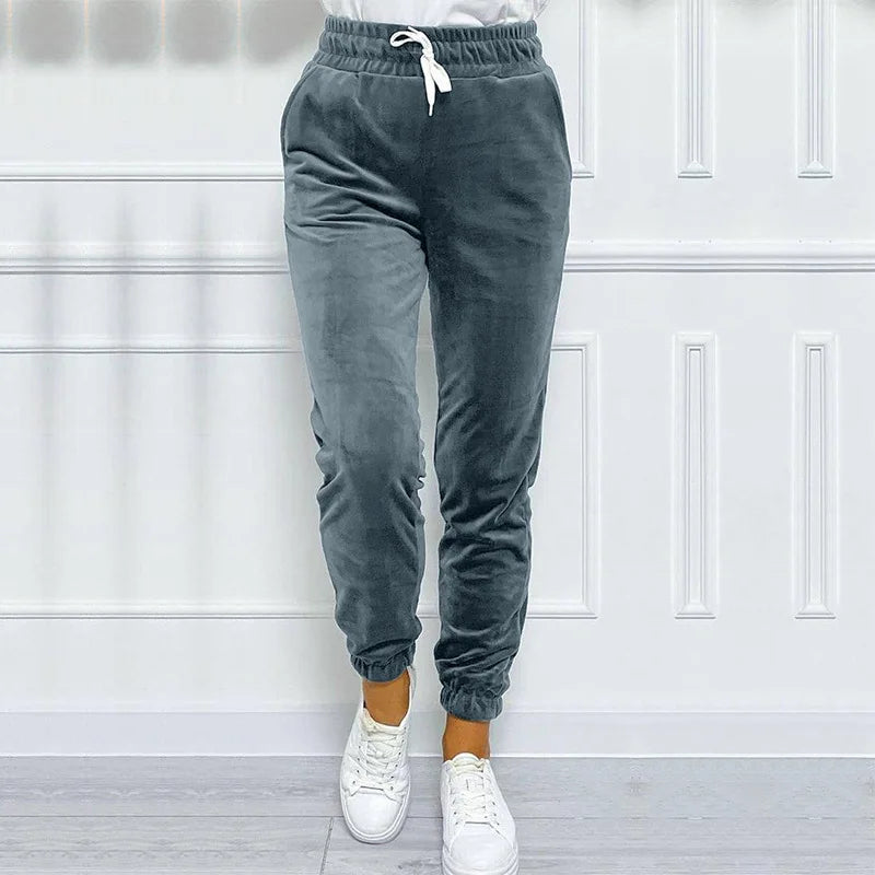 Mara - Velvet Jog Pants