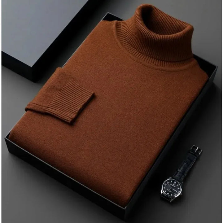 Ethan | Classic Warm Cashmere Turtleneck for Men