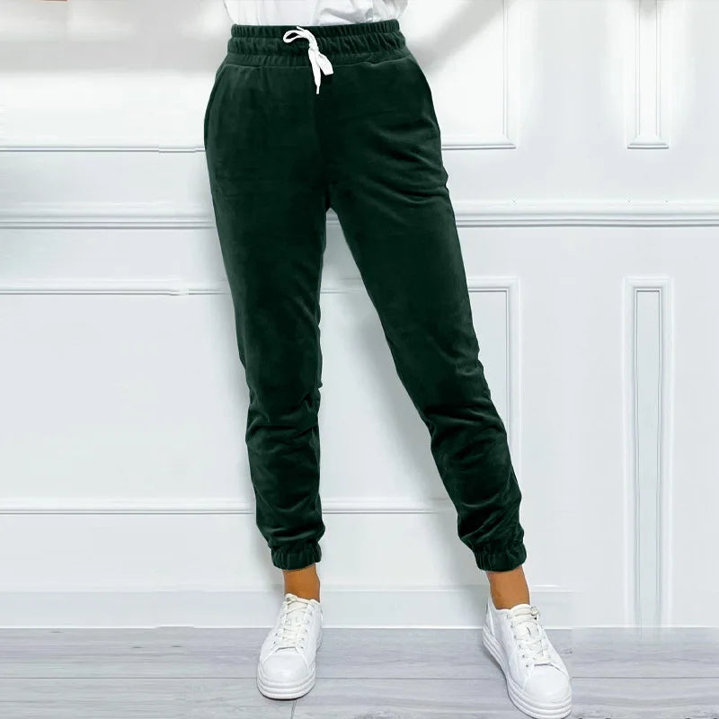 Mara - Velvet Jog Pants