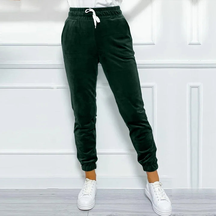 Mara - Velvet Jog Pants