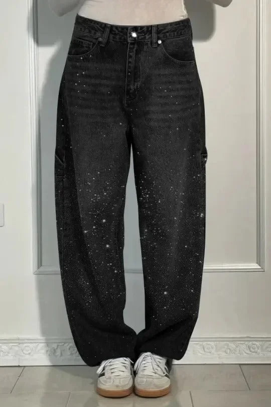 Violette - High-Waisted Wide-Leg Pants