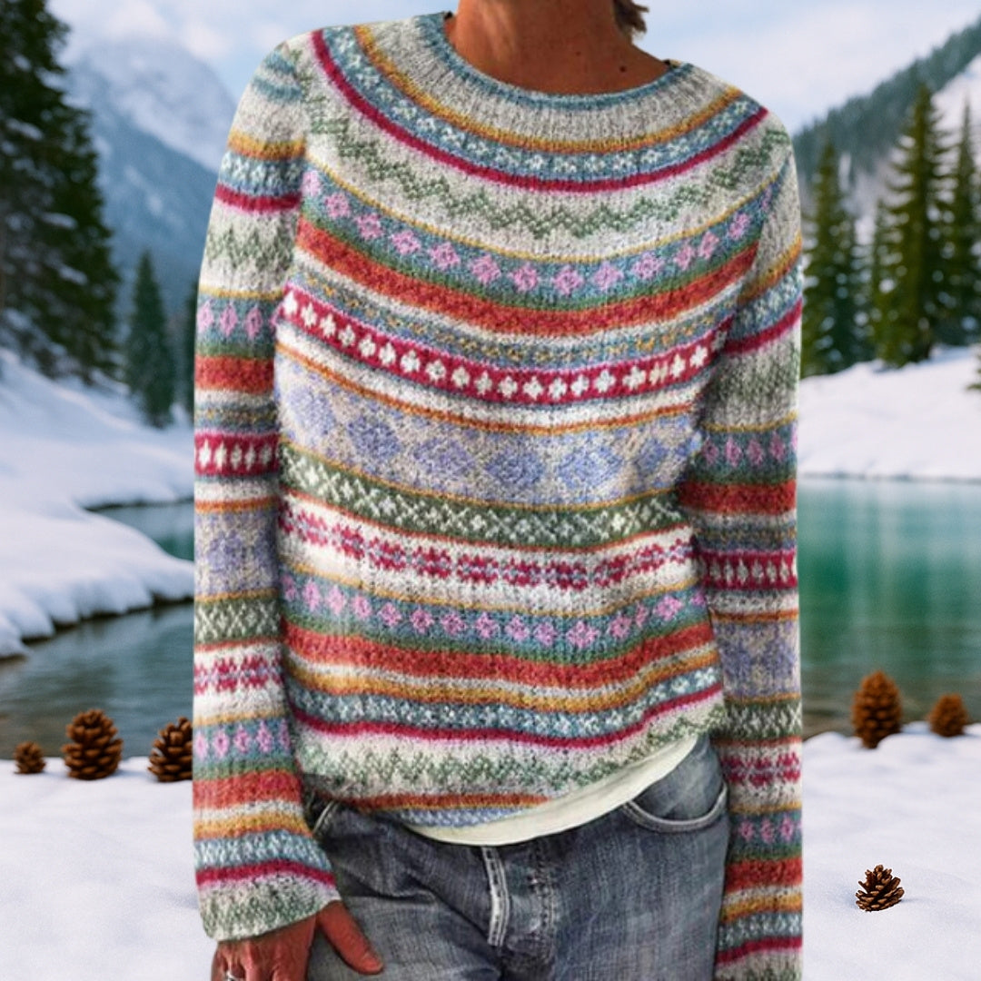 EVIE | RETRO ICELANDIC SWEATER