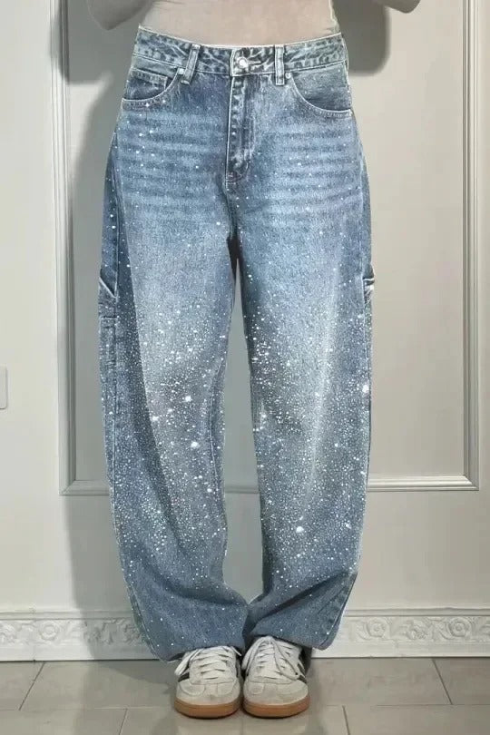 Violette - High-Waisted Wide-Leg Pants