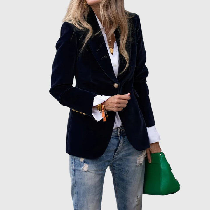 Miranda - Velvet Blazer