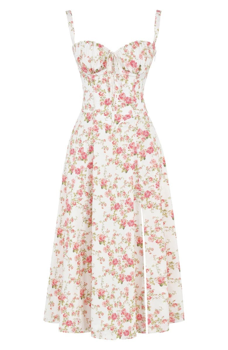 Honora - Bustier dress with waist shaping