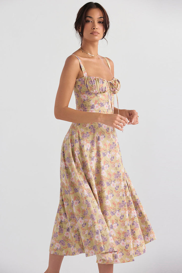 Honora - Bustier dress with waist shaping