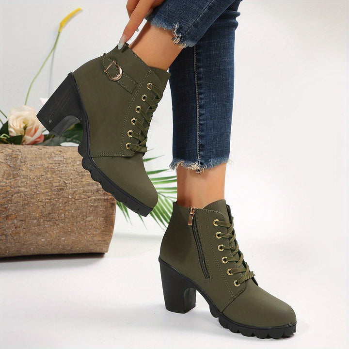 Mia™ | Elegant Heeled Ankle Boots for Every Occasion