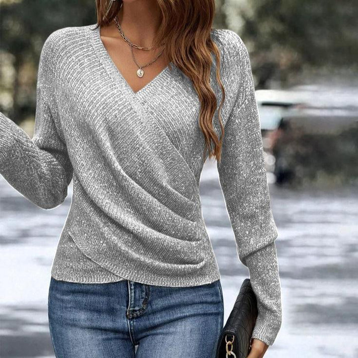 Charlotte | Plain V-Neck Sweater