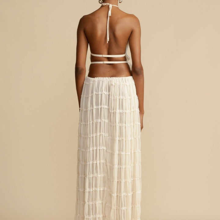 Giana - Halter top and skirt set
