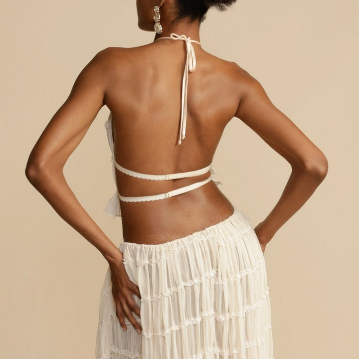 Giana - Halter top and skirt set