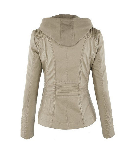 Women's Jacket with Detachable Hood