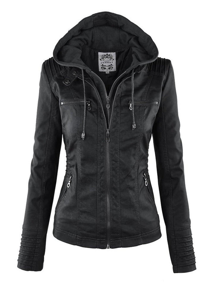 Women's Jacket with Detachable Hood