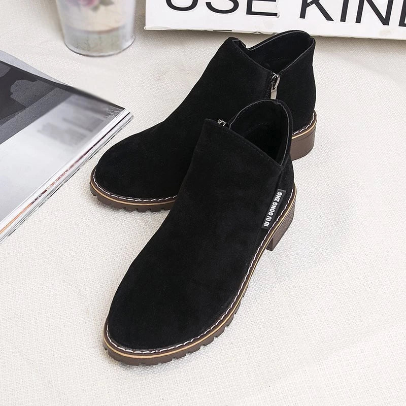 Mary™ - Thick Sole Ankle Boots