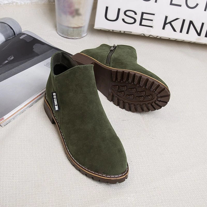 Mary™ - Thick Sole Ankle Boots