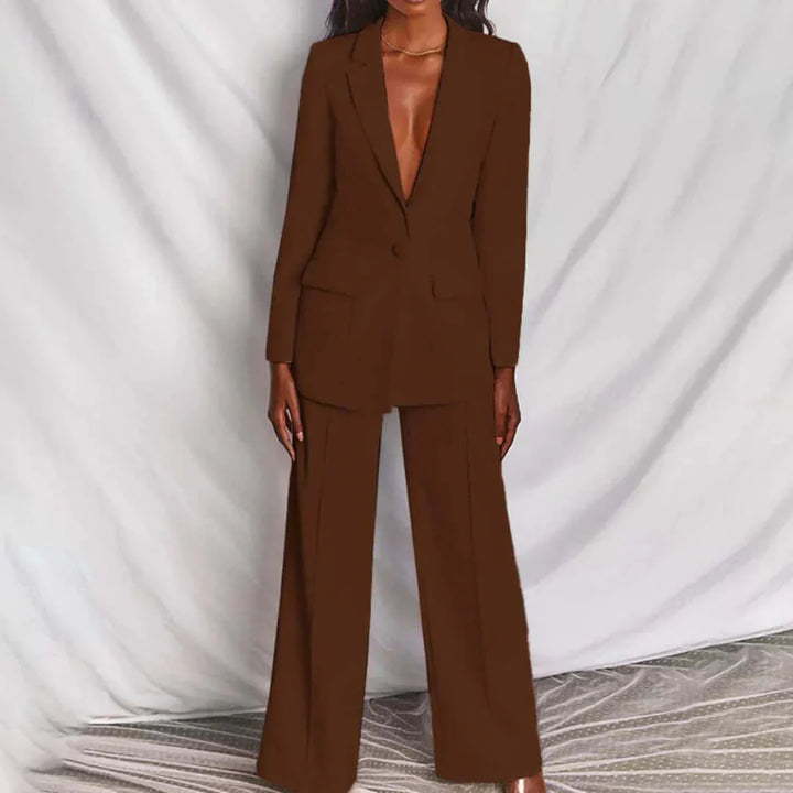 Meghan - Tailored Blazer & Wide-Leg Trousers