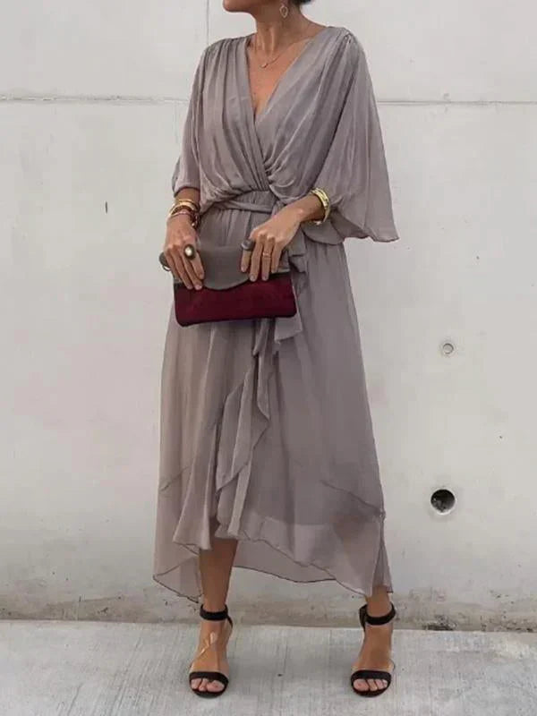 Monica™ | Chiffon Midi Dress