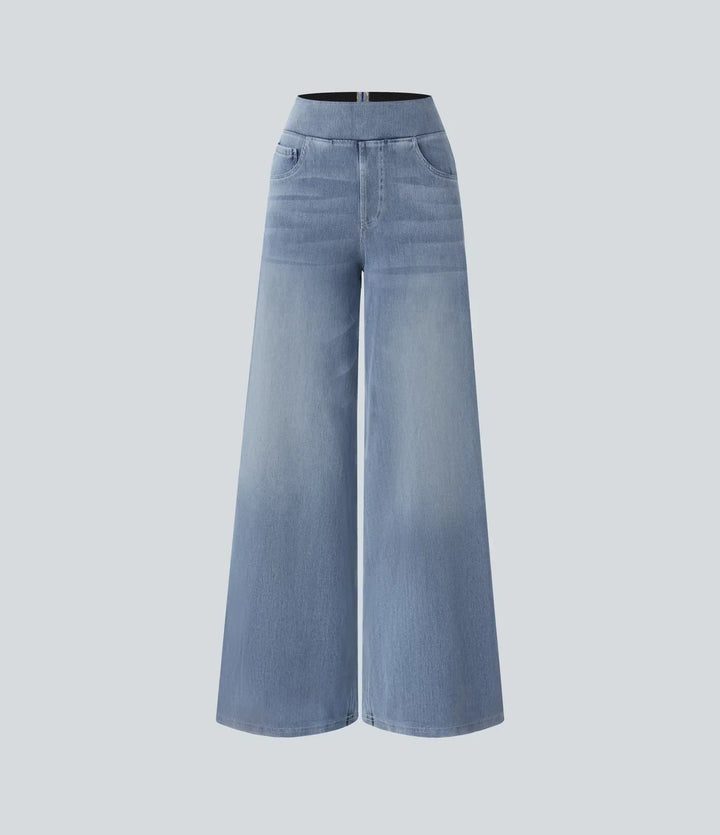 Evie | Comfy Elastic High-Waisted Pants