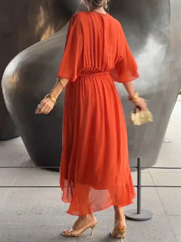 Monica™ | Chiffon Midi Dress
