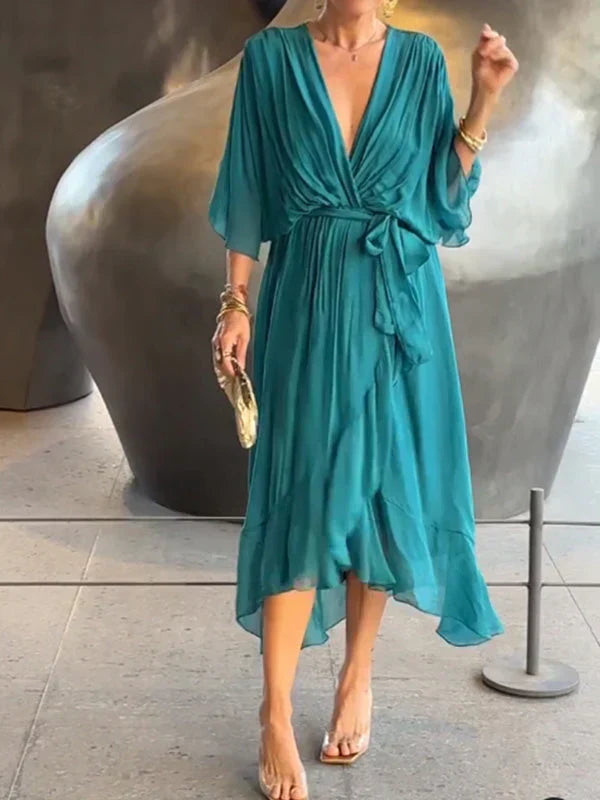 Monica™ | Chiffon Midi Dress