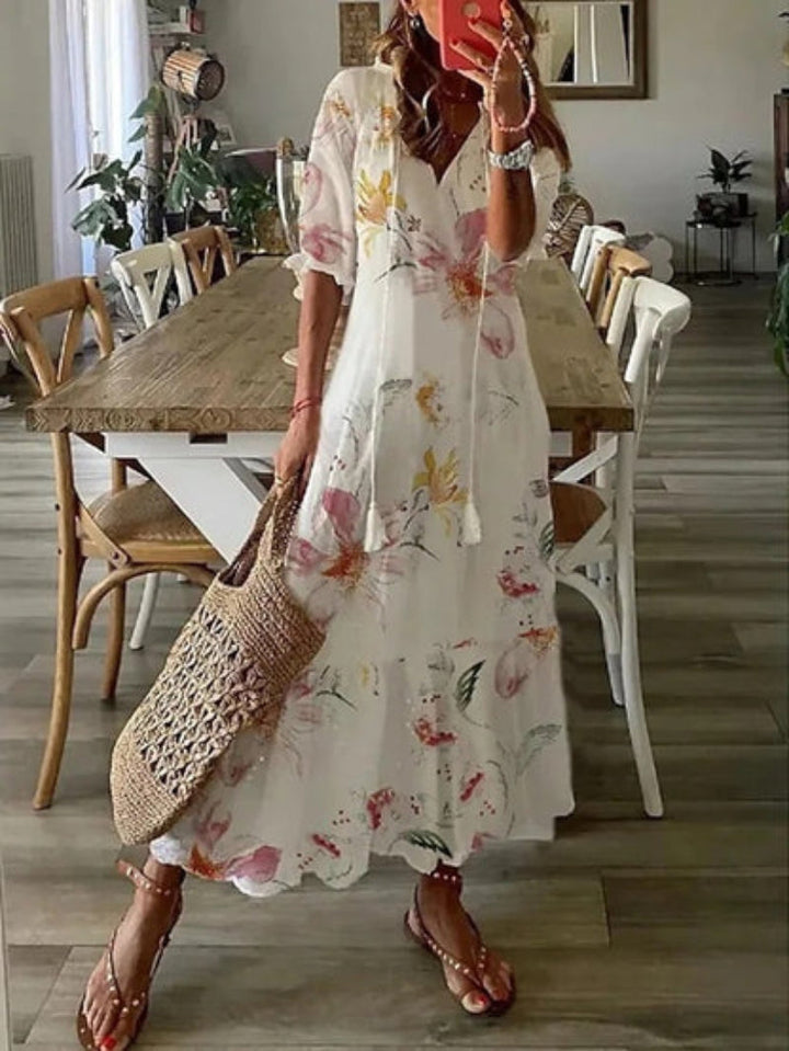 SOPHIA | BOHO VINTAGE SUMMER DRESS