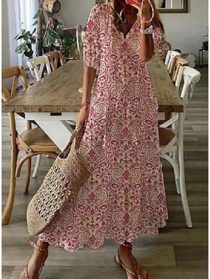 SOPHIA | BOHO VINTAGE SUMMER DRESS